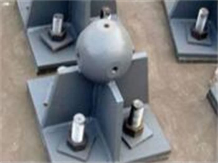 库尔勒螺栓球网架支座